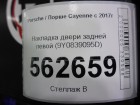 Porsche Cayenne с 2017г (Каен) Накладка двери задней левой (9Y0839095D)