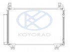 Toyota Yaris с 2005-2011г Радиатор кондиционера (конденсер)